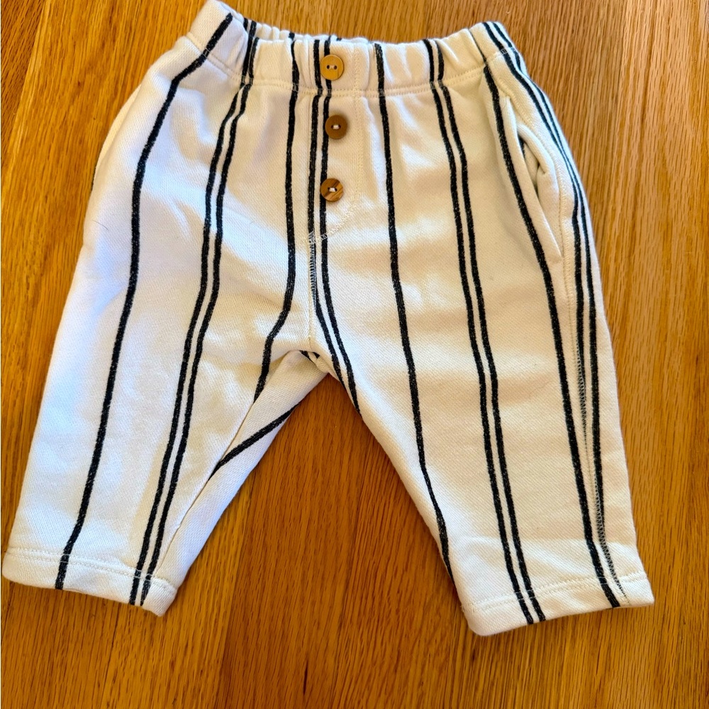 Zara striped baby pants